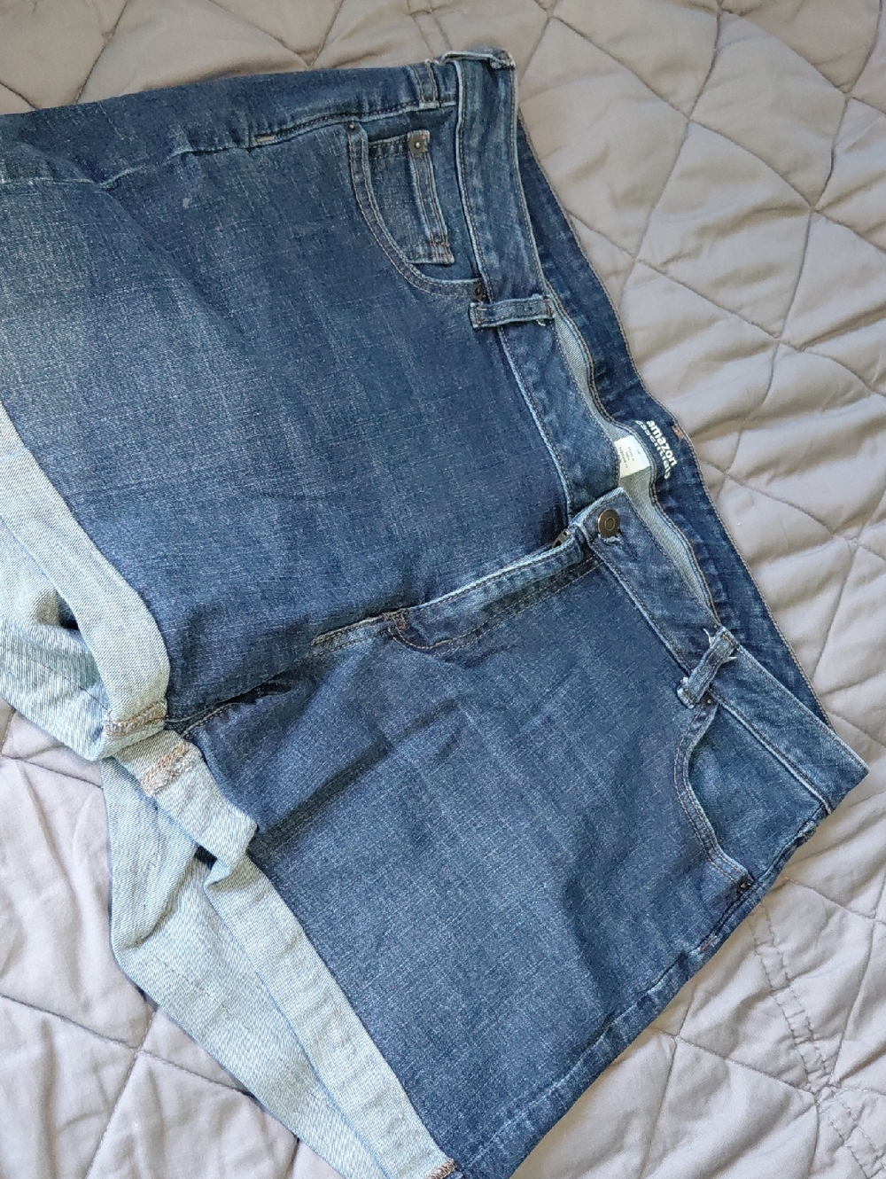 Amazon Essentials Dark Blue Denim Jean Shorts
